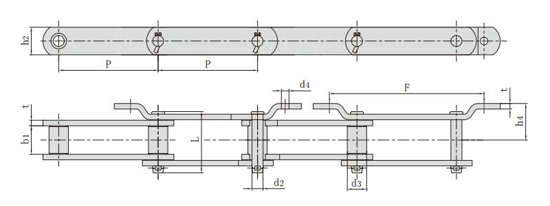 SM228.6F11_<font color='red'><font color='red'>糖機(jī)</font>鏈</font> 工程鏈條